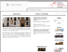 Tablet Screenshot of amigosdelmuseoarqueologicodelorca.com